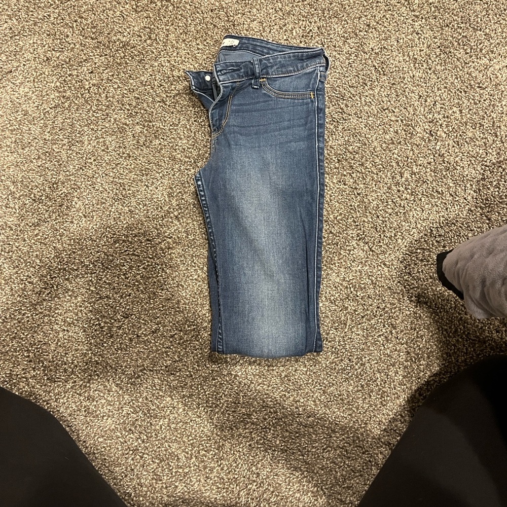 Hollister Women's Blue Skinny Jeans